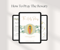 How To Pray The Rosary (English/Spanish)