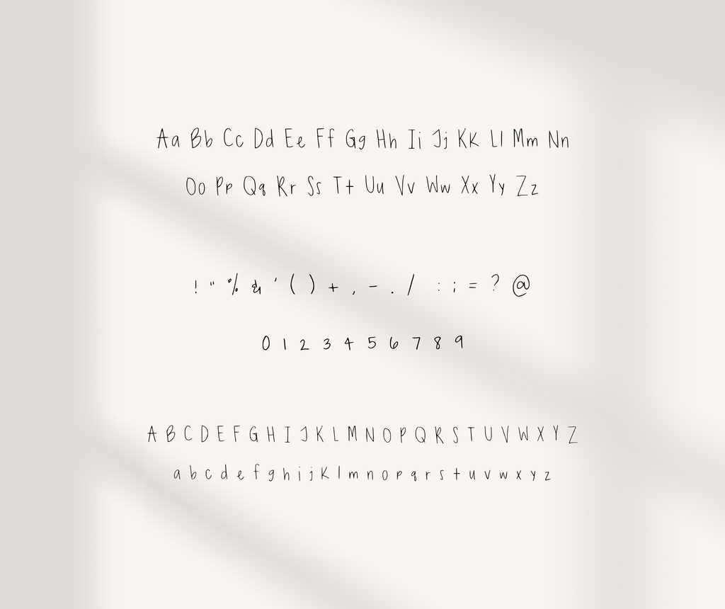 Sacred Pen – Handwritten Font
