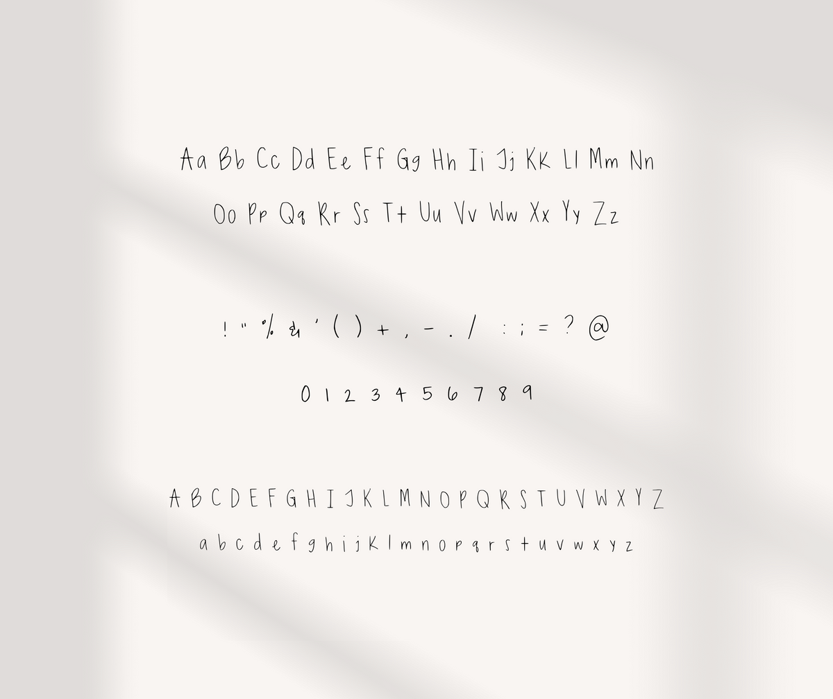 Sacred Pen – Handwritten Font