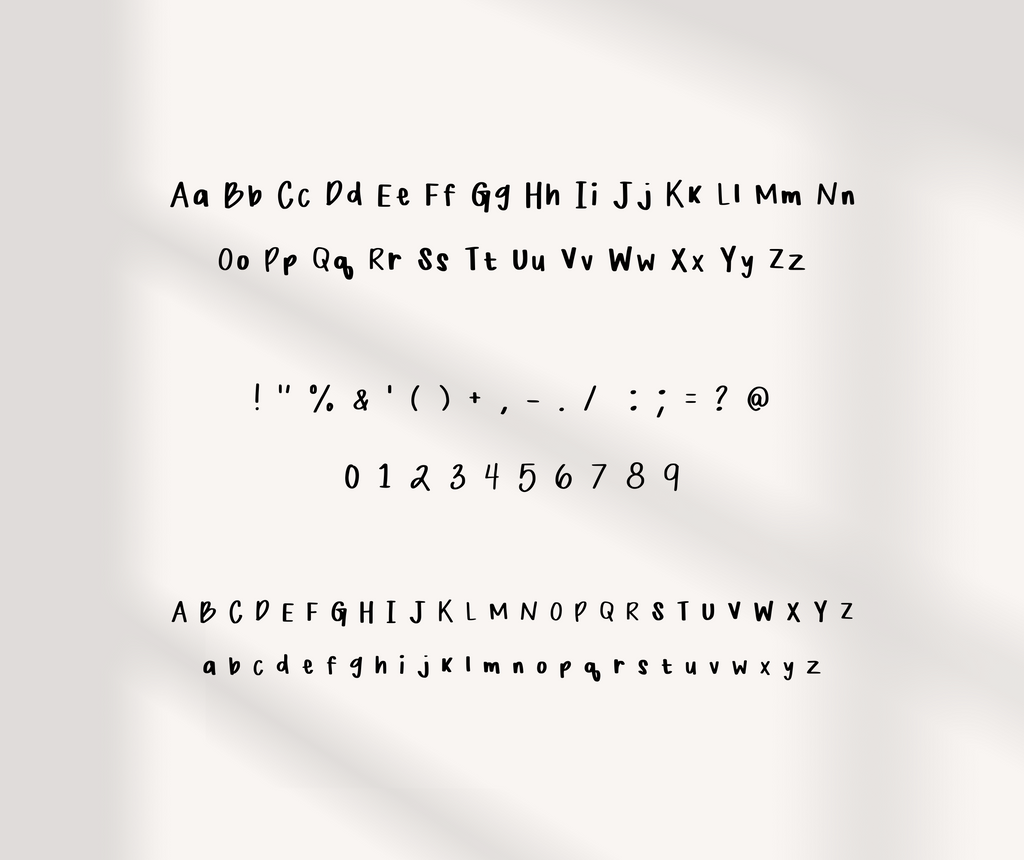 Jolene – Handwritten Font