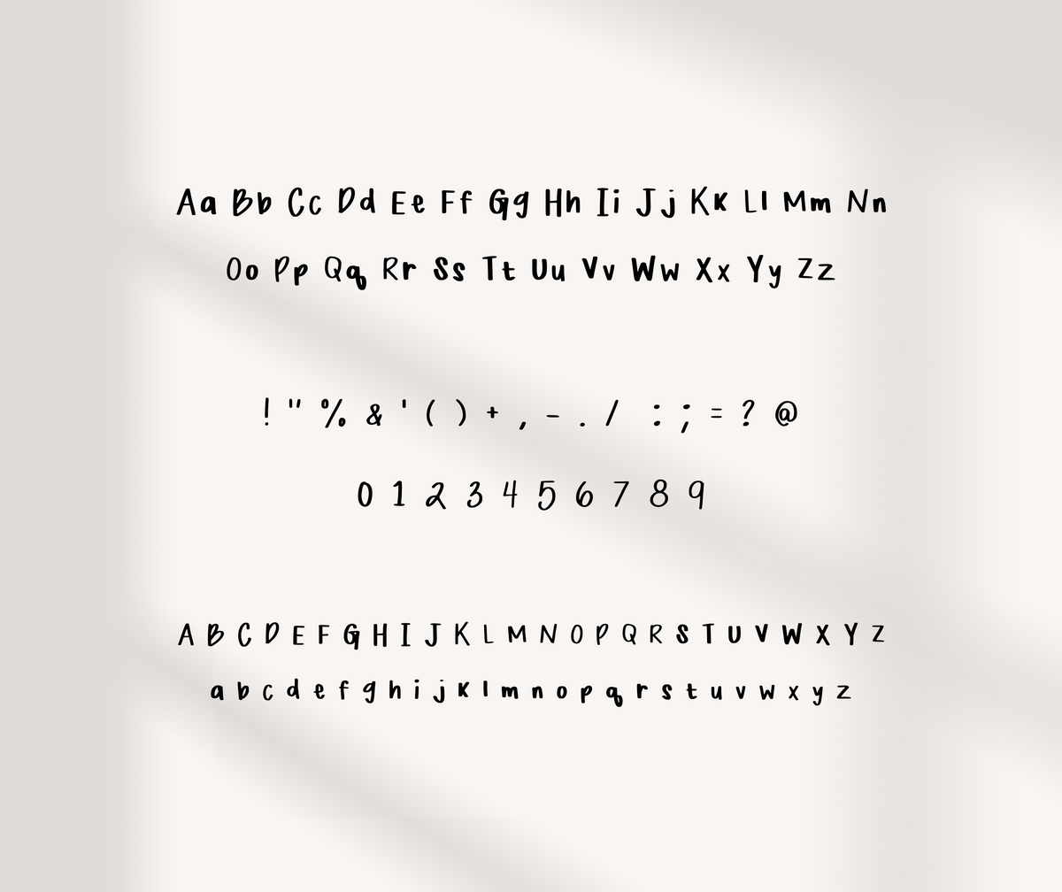 Jolene – Handwritten Font