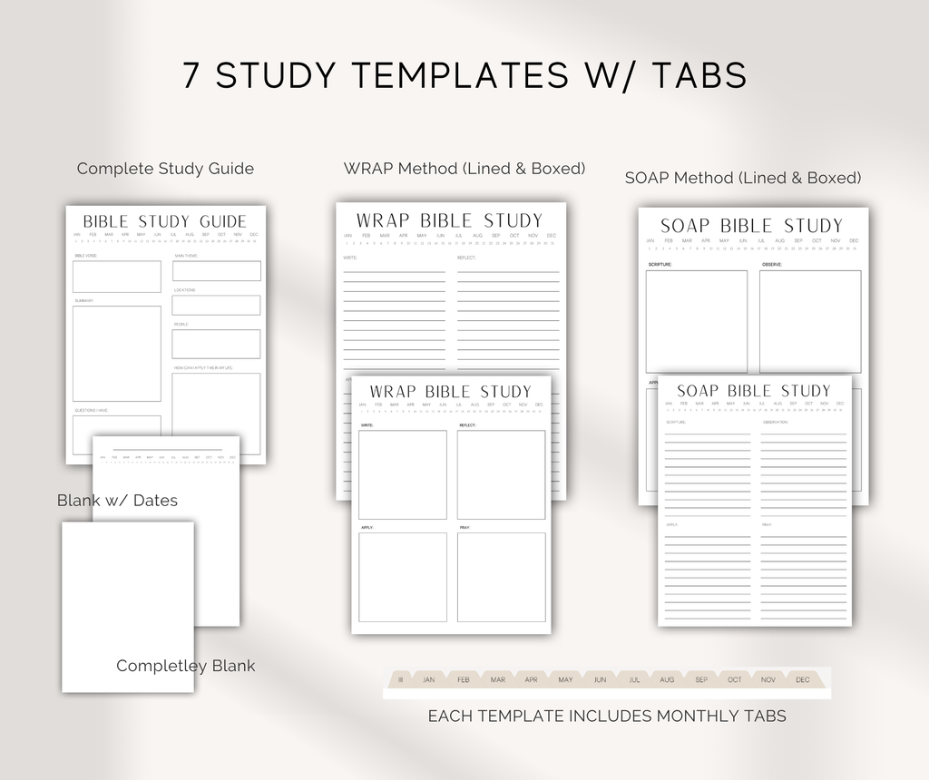 Bible Study Journal