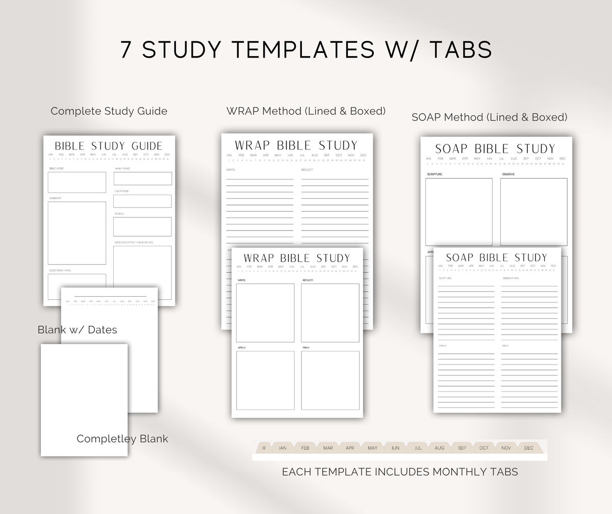 Bible Study Journal