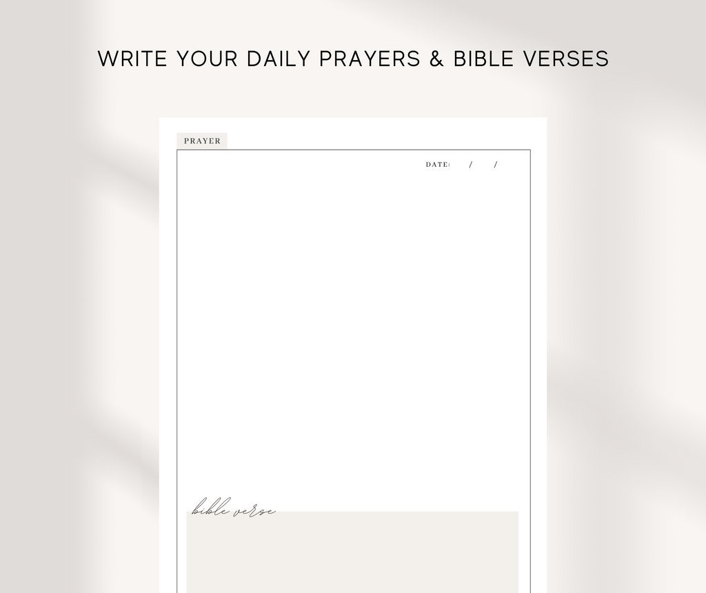 Catholic Prayer Planner