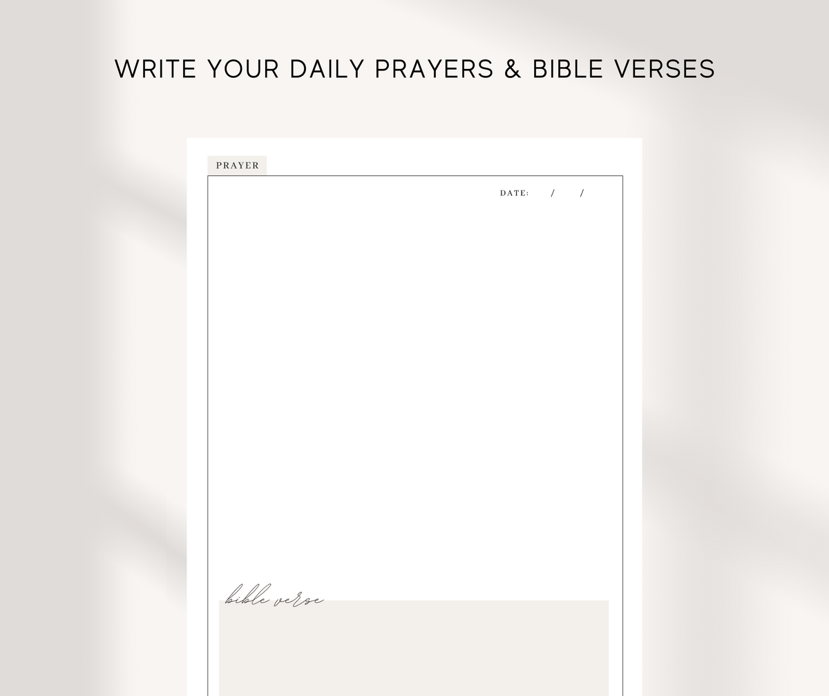 Catholic Prayer Planner