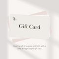 Time & Pages Digital Gift Card